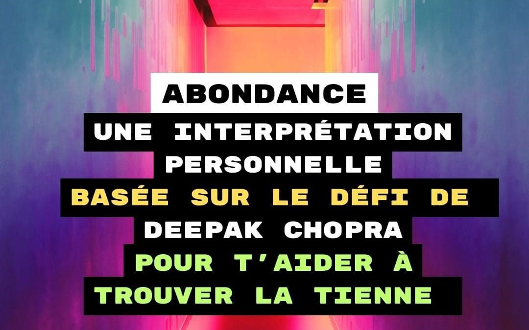 Abondance et Prospérité